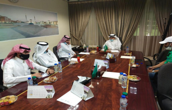 Delegation from the Deanship of Library Affairs visits to the Imam University Press